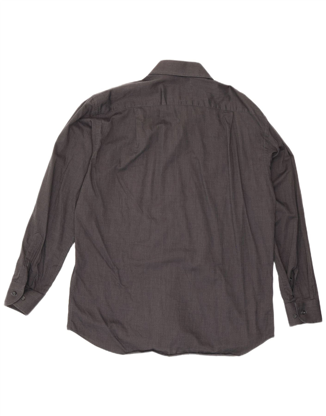 Roccobarocco Chemise Homme Taille 40 15 3/4 Coton Gris Moyen