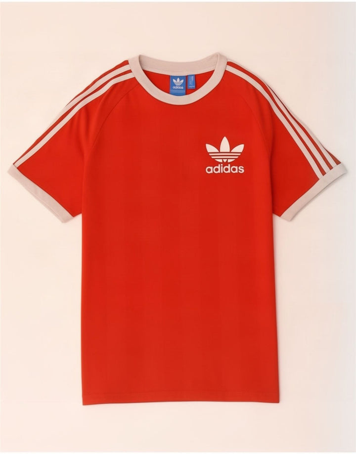 Adidas T-Shirt Homme Haut Petit Rouge Polyester