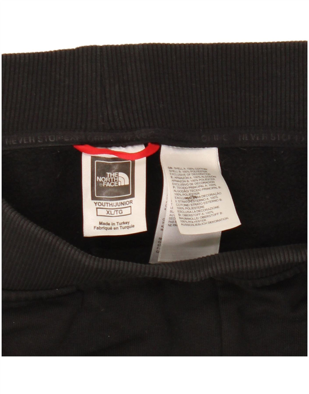 THE NORTH FACE Pantalon de survêtement pour garçon 15-16 ans XL Noir