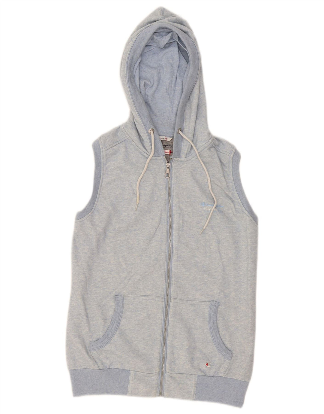 Champion Pull à capuche zippé Heritage Classics pour femme UK 14 Bleu moyen