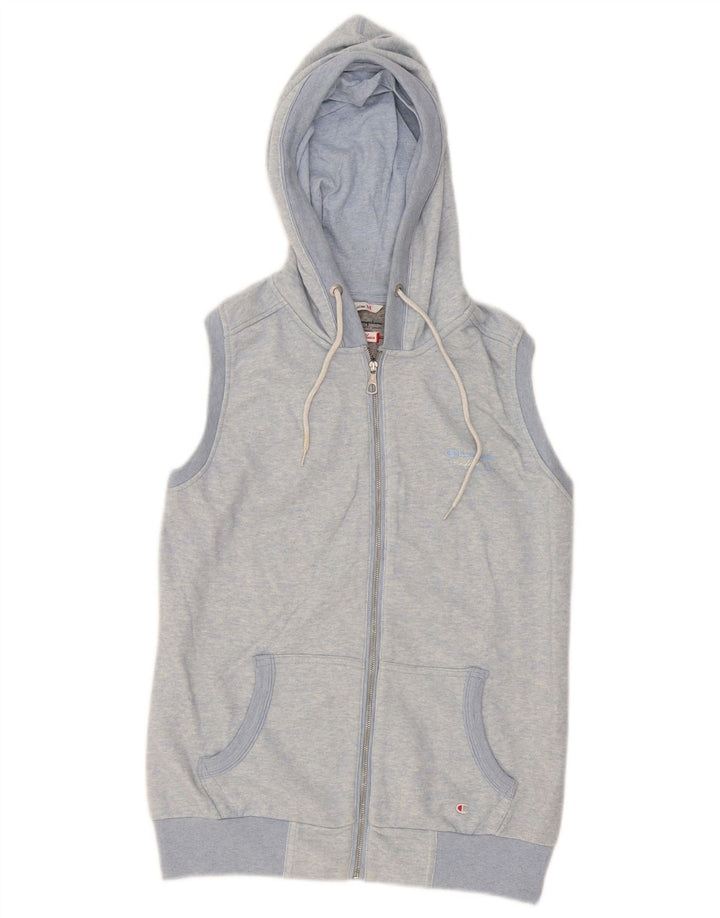 Champion Pull à capuche zippé Heritage Classics pour femme UK 14 Bleu moyen