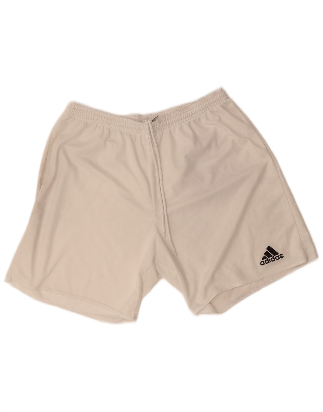 ADIDAS Mens Climalite Sport Shorts Large White Polyester
