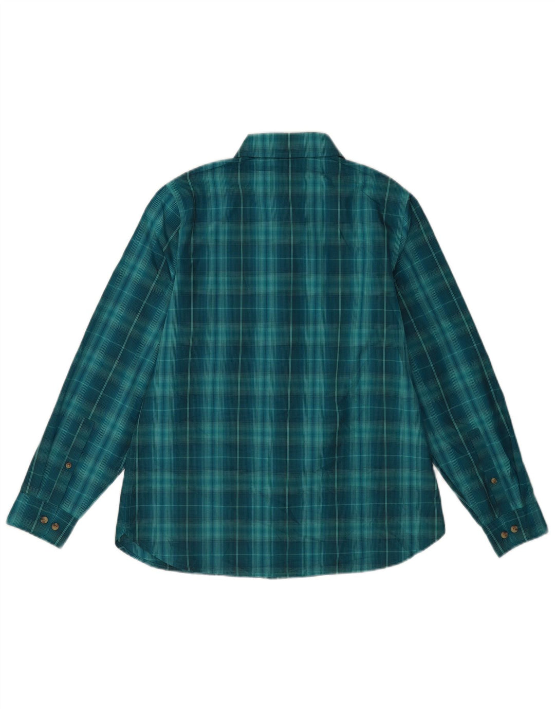 Rohan Chemise Femme UK 12 Bleu Moyen Carreaux Polyester