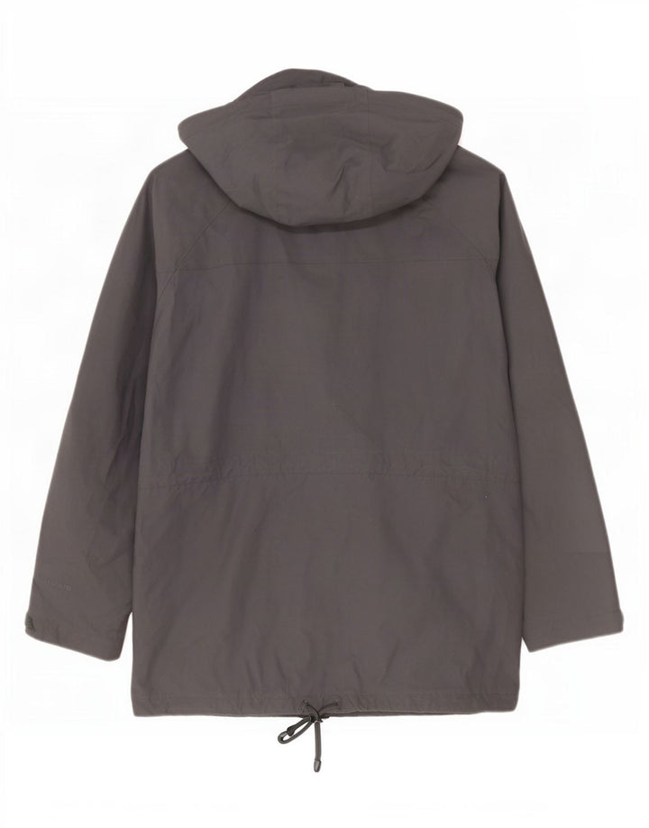 Berghaus Veste de pluie à capuche pour homme UK 40 Large Bleu marine Polyamide