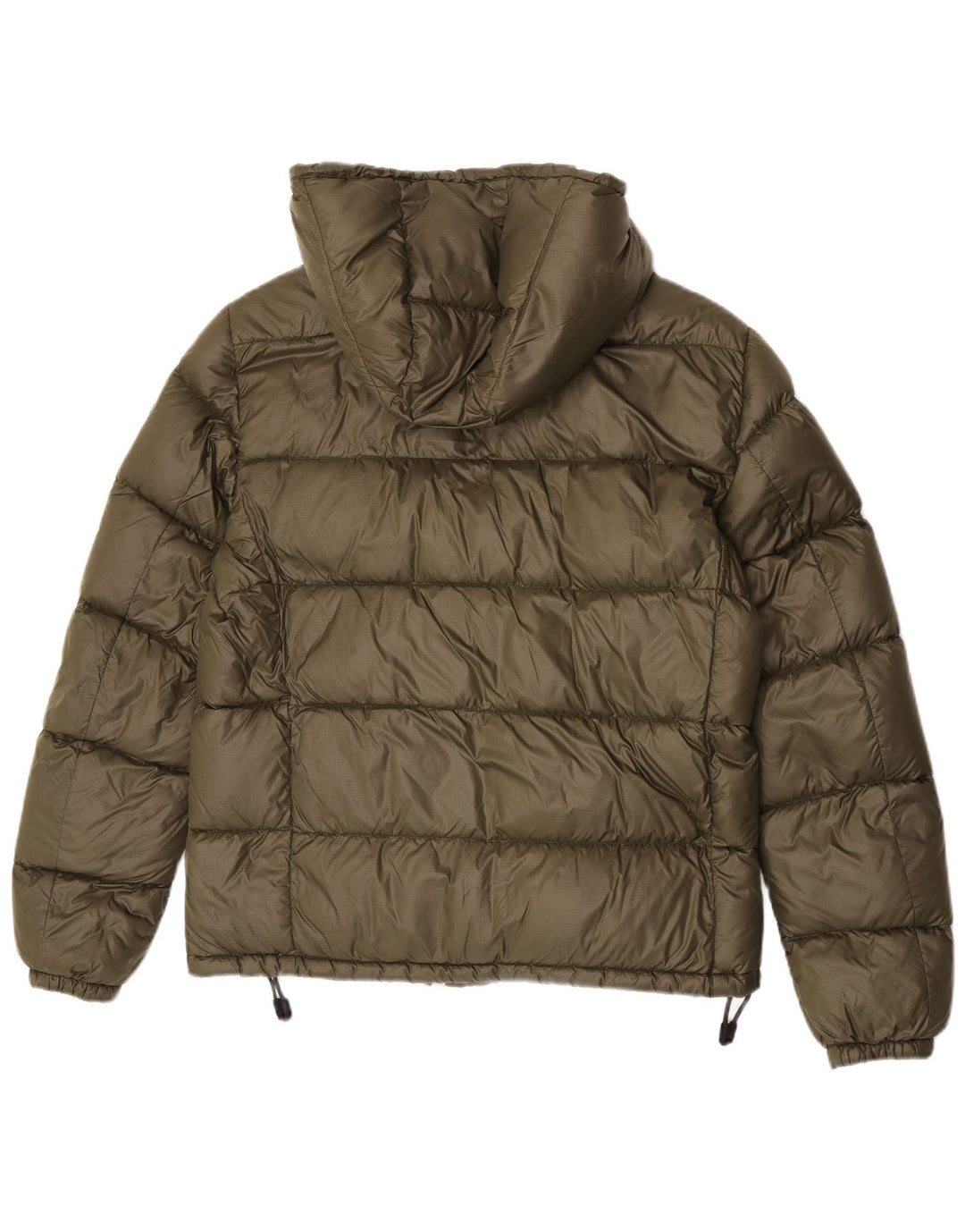 PEUTEREY Veste matelassée à capuche pour femme UK 16 Large Kaki Polyamide