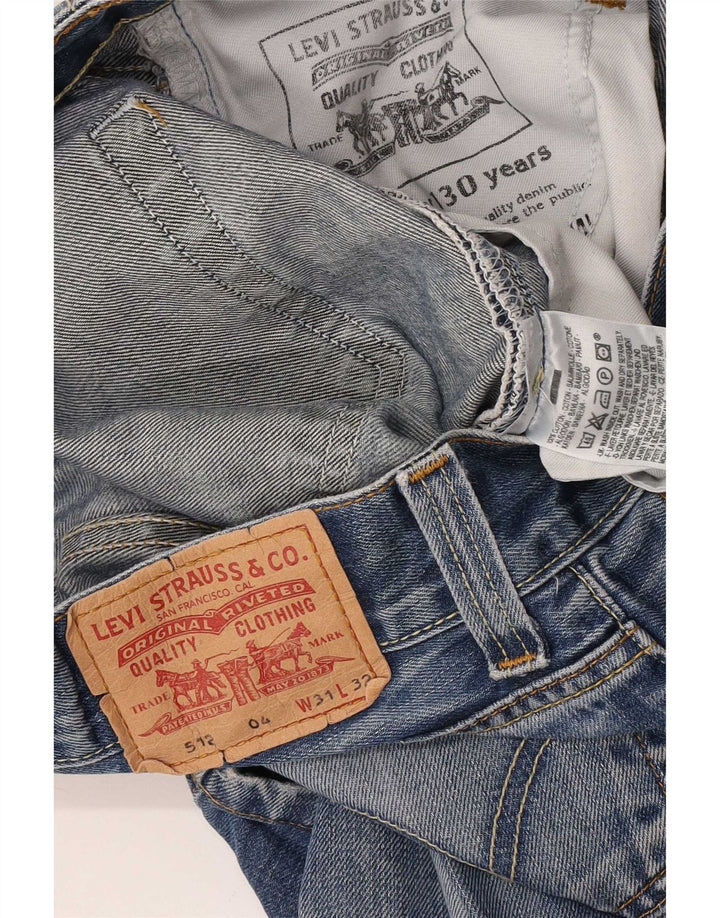 Levi's Jean 512 Bootcut Homme Bleu Coton W31 L28
