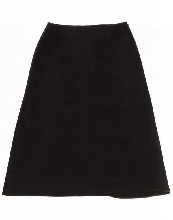 Marks & Spencer Jupe trapèze pour femme UK 16 Large W34 Noir