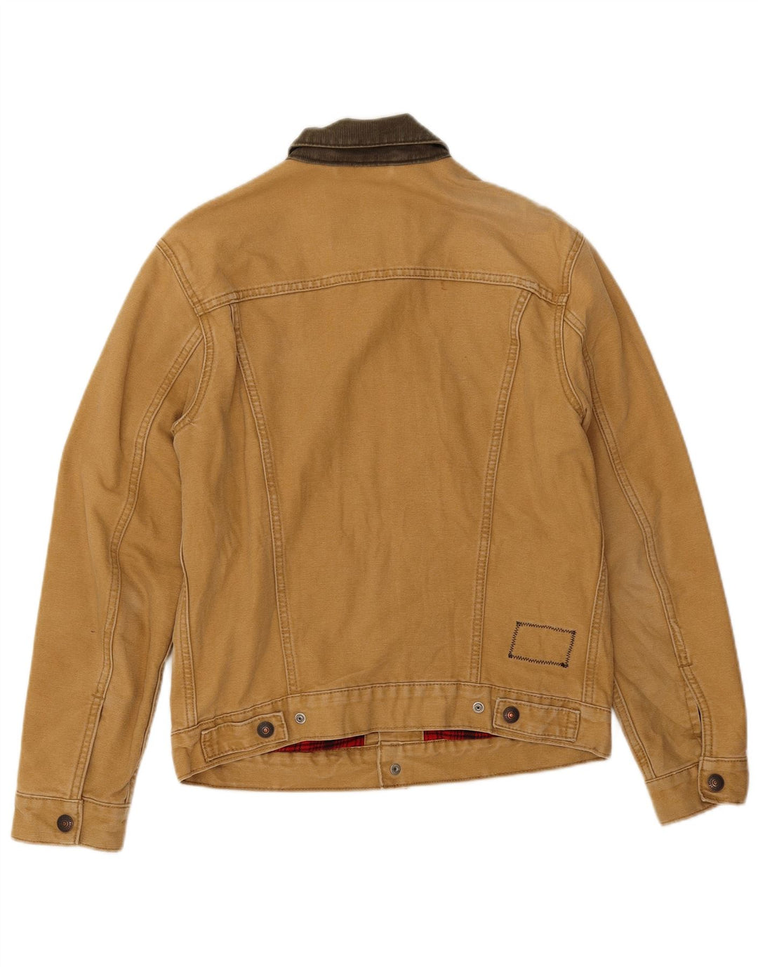 Levi's Veste Bomber Homme UK 36 Petit Coton Colorblock Beige
