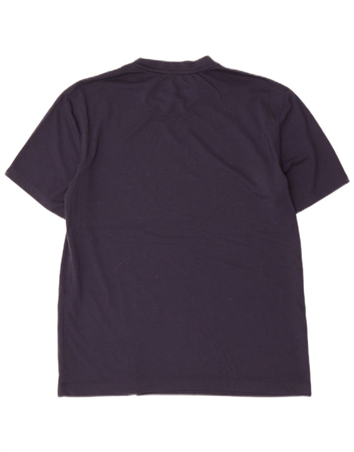 CHAMPION T-Shirt Homme Haut Petit Bleu Marine Coton