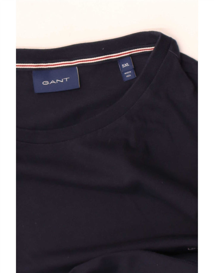 Gant T-Shirt Homme Top 5XL Bleu Marine