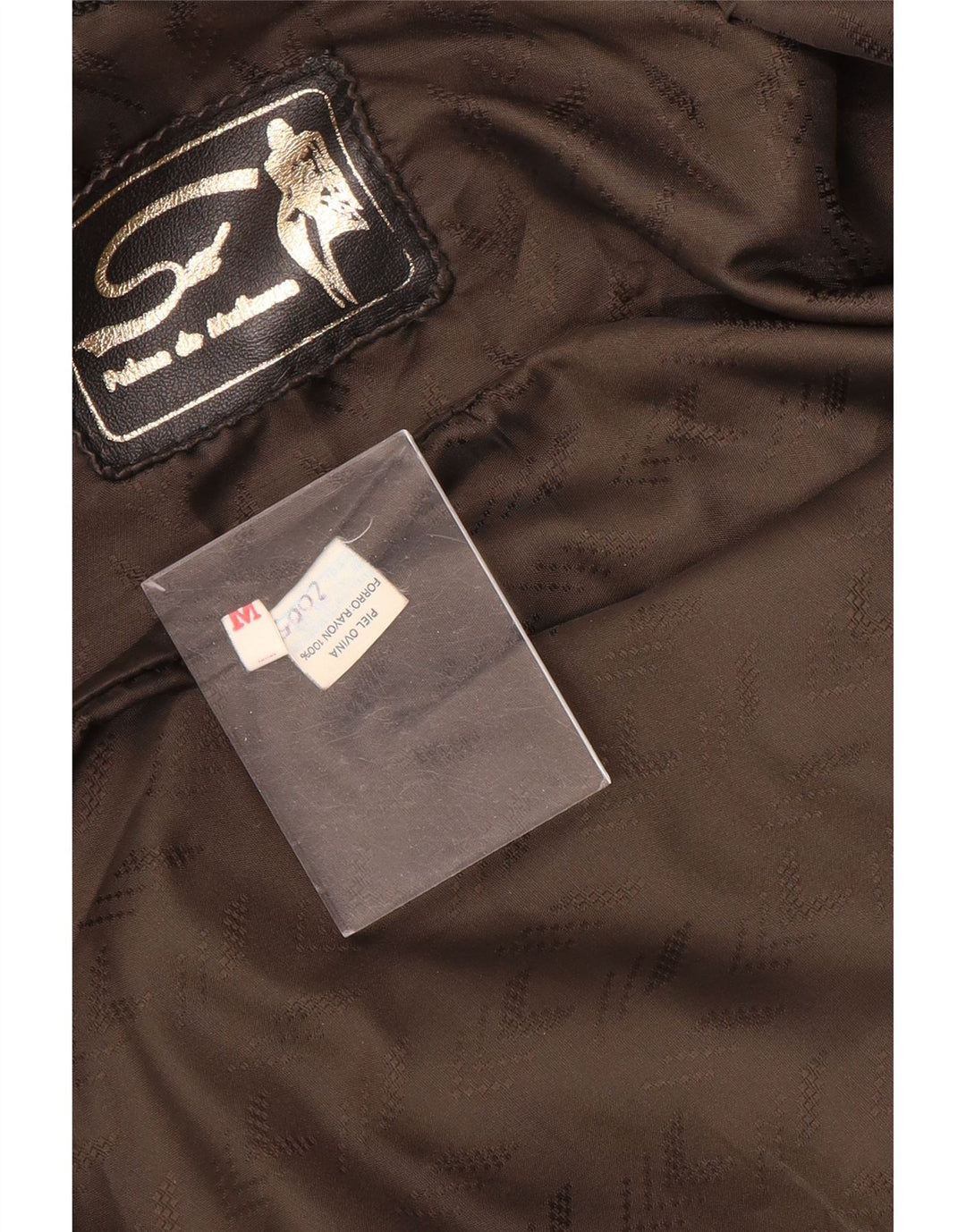 manteau en cuir surdimensionné femme vintage UK 14 Cuir noir moyen