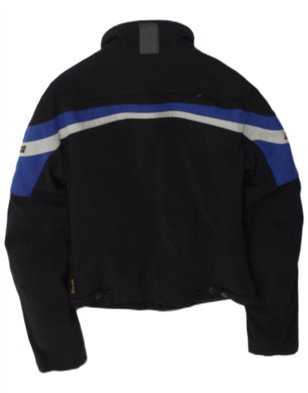 Dainese Veste Crop Graphic Racer pour femme UK 12 Noir moyen Colourblock