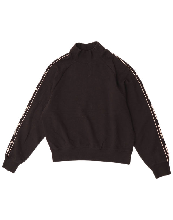 Champion Sweat-shirt graphique pour femme UK 18 XL Noir Coton