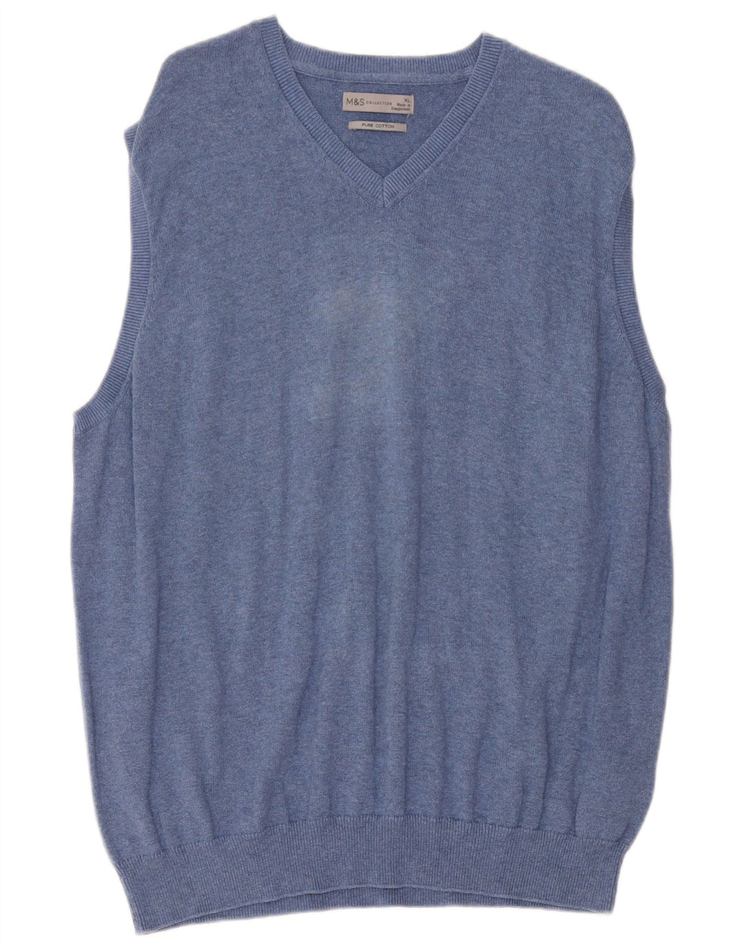 Marks & Spencer Débardeur pour homme XL en coton bleu