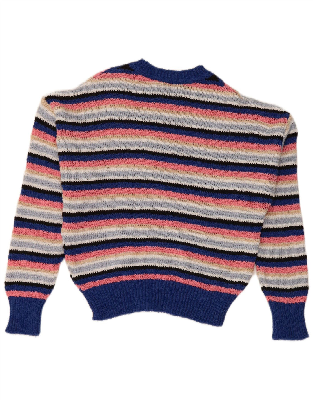 Marks & Spencer Pull ras du cou pour femme UK 10 Small Multicolore