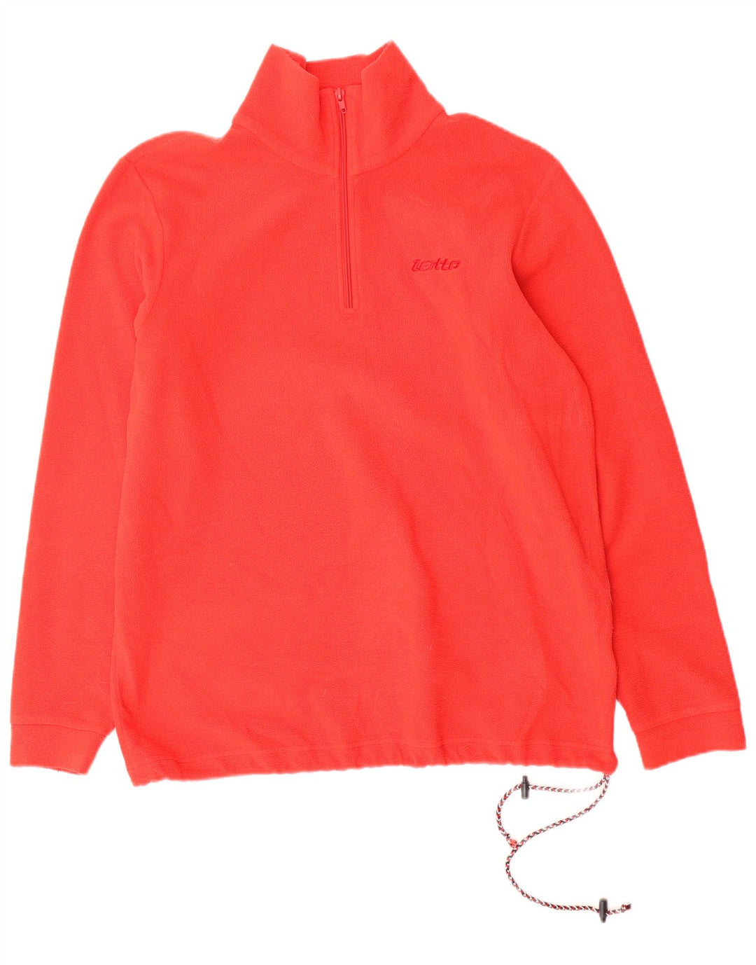 LOTTO Pull Polaire Col Zippé Homme Rouge Moyen