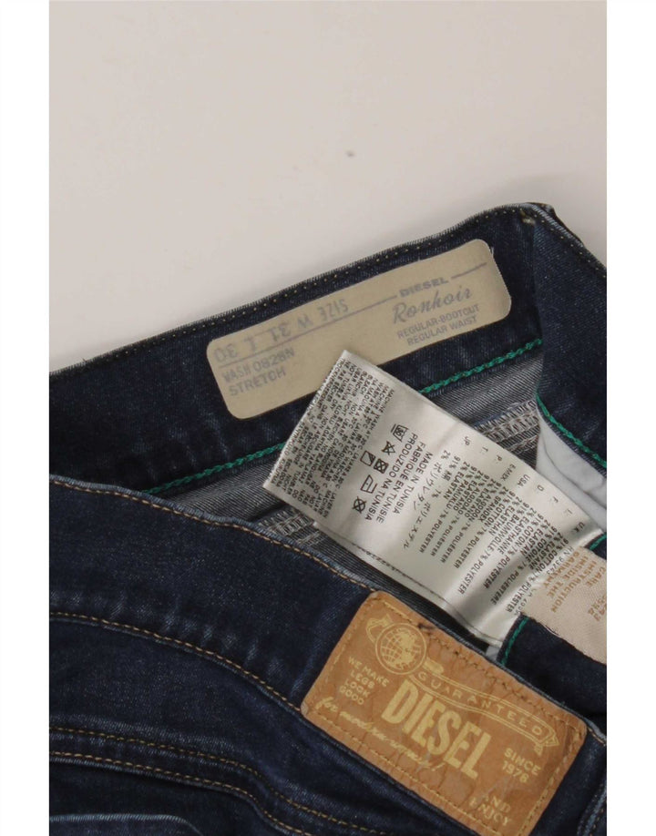 Diesel Femme Ronoir Regular Bootcut Jean W31 L30 Bleu Coton