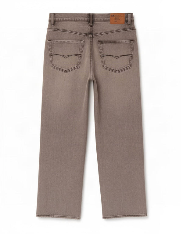 Marks & Spencer Jean Capri Bleu Harbour Homme W34 L23 Coton Gris
