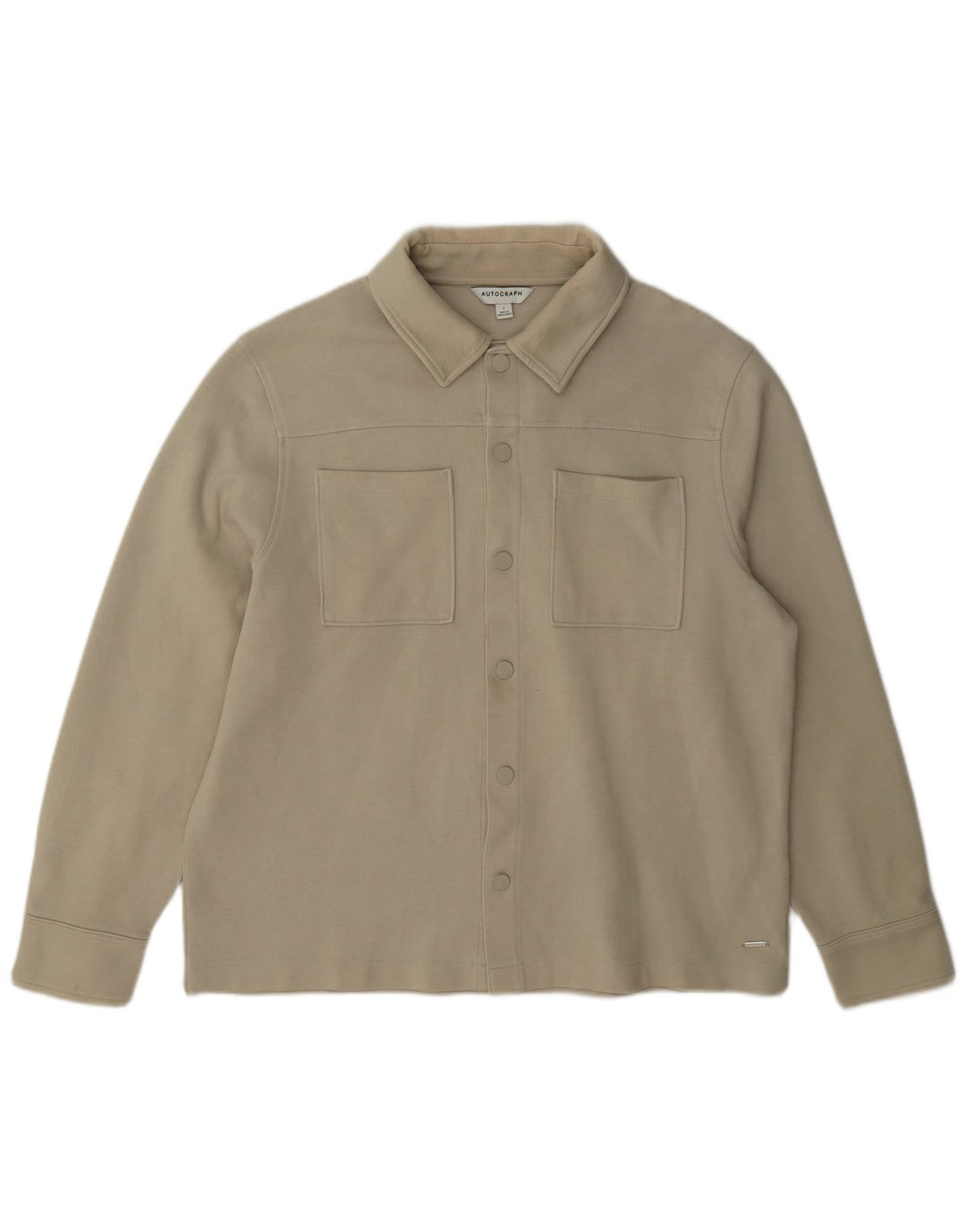 Marks & Spencer Veste bomber autographe pour homme UK 40 Large Beige Polyester