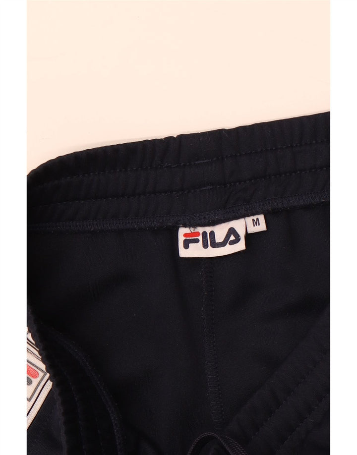 Fila Pantalon de Survêtement Graphique Homme Bleu Marine Moyen Colourblock