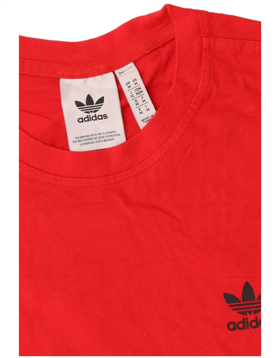 Adidas T-Shirt Graphique Homme Rouge Moyen