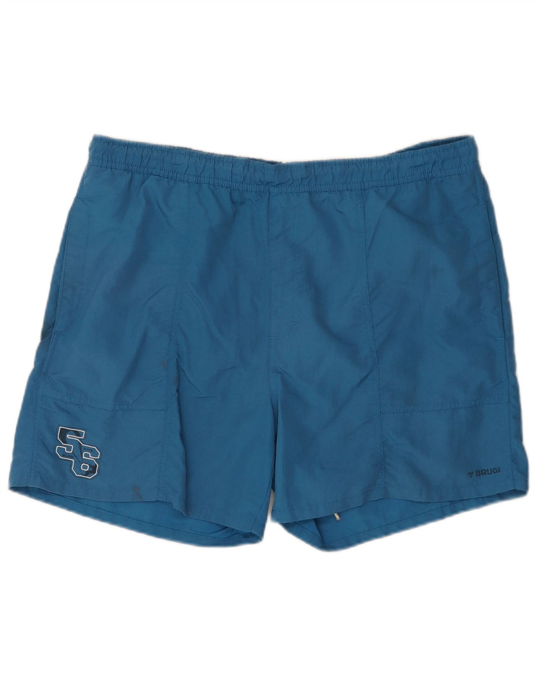 Brugi Short de Bain Graphique 2XL Homme Bleu Polyamide