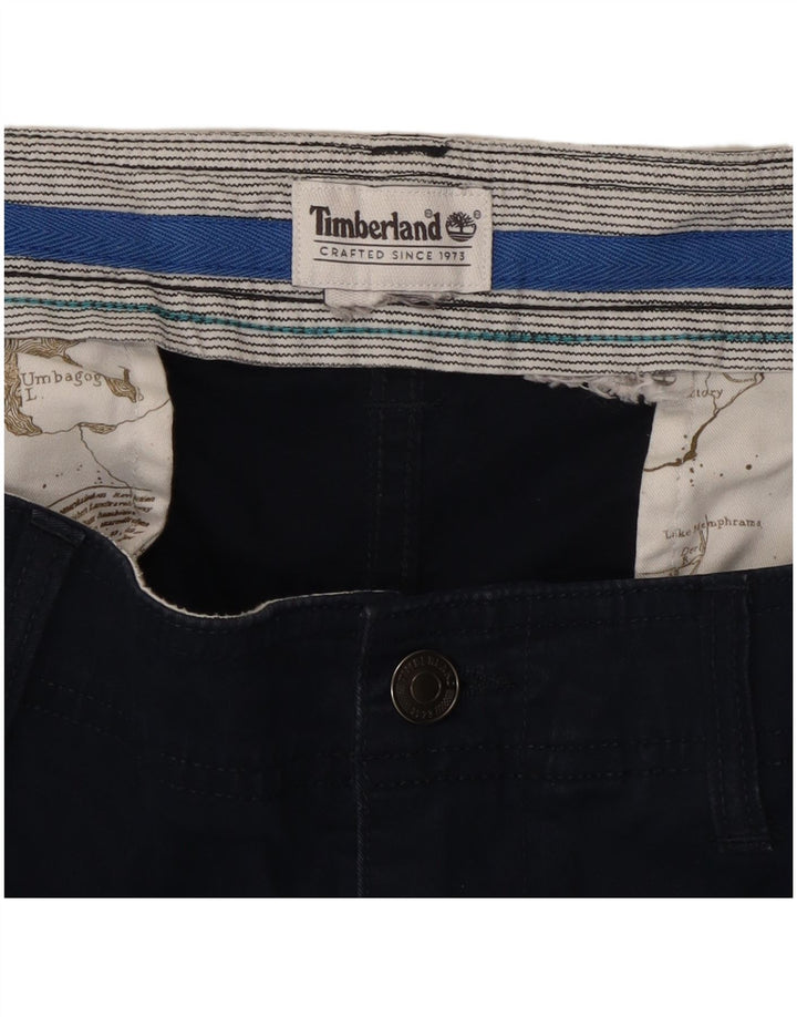 TIMBERLAND Pantalon Cargo Droit Homme W42 L31 Bleu Marine