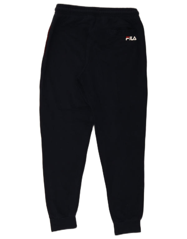 Fila Pantalon de survêtement graphique pour homme, petit, bleu marine