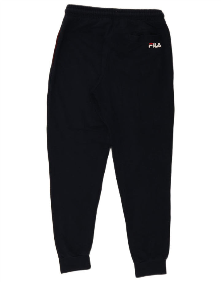 Fila Pantalon de survêtement graphique pour homme, petit, bleu marine