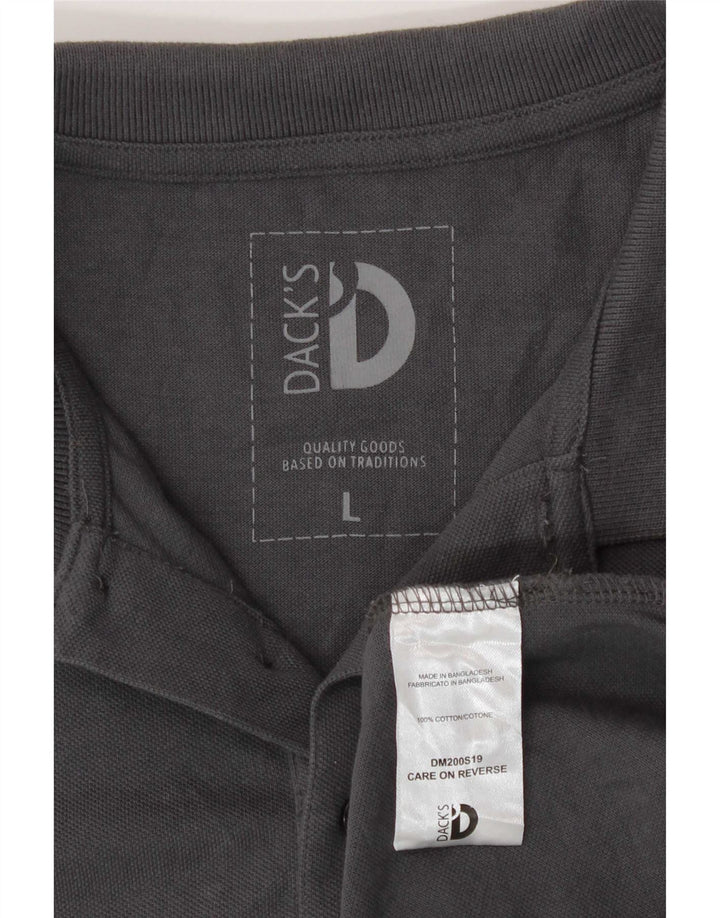 Dack's Polo Homme Grand Gris Coton