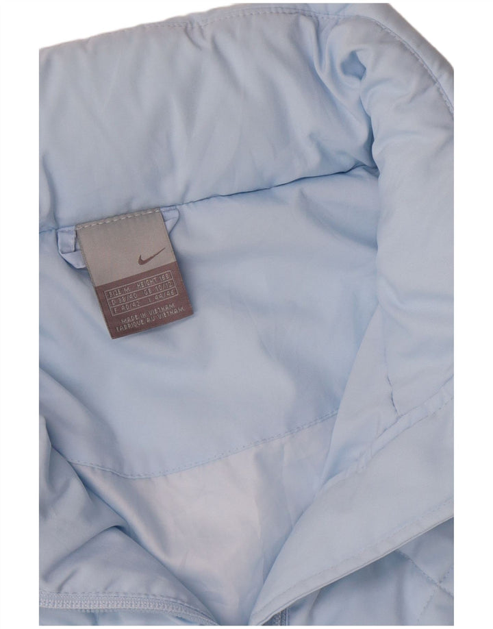 Nike Veste rembourrée pour femme UK 10/12 Bleu moyen