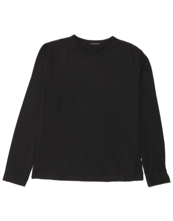 SERGIO TACCHINI Haut à manches longues pour femme UK 44 Medium Noir