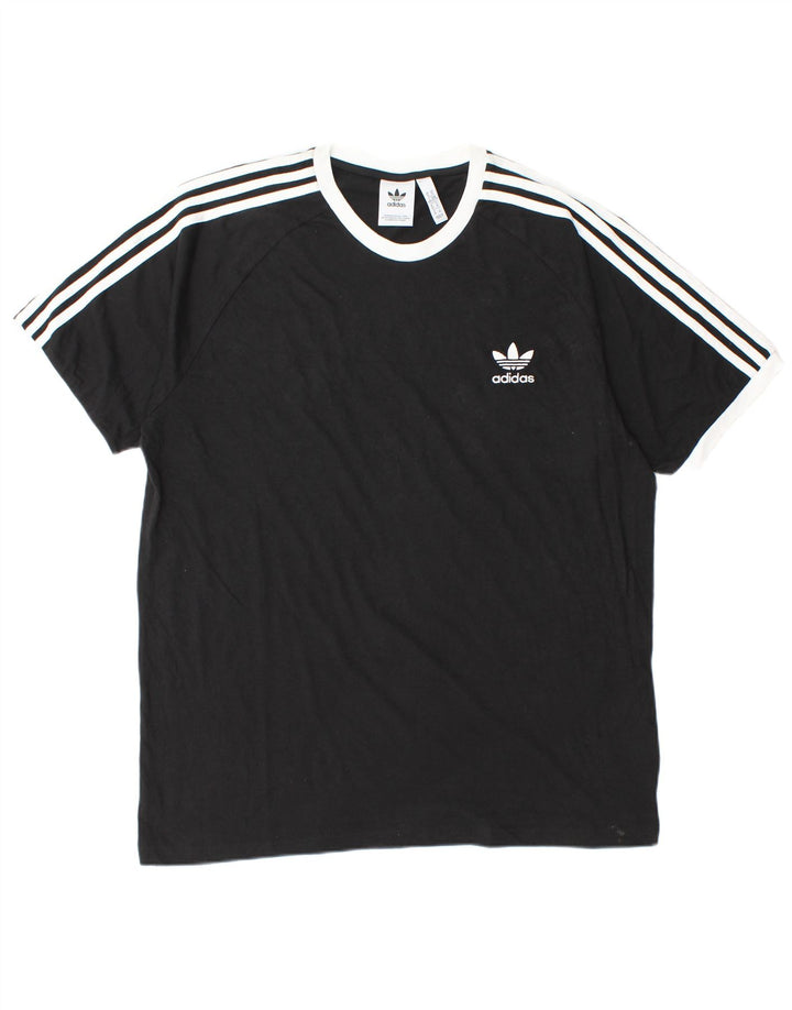 Adidas T-Shirt Homme Top XL Noir Coton