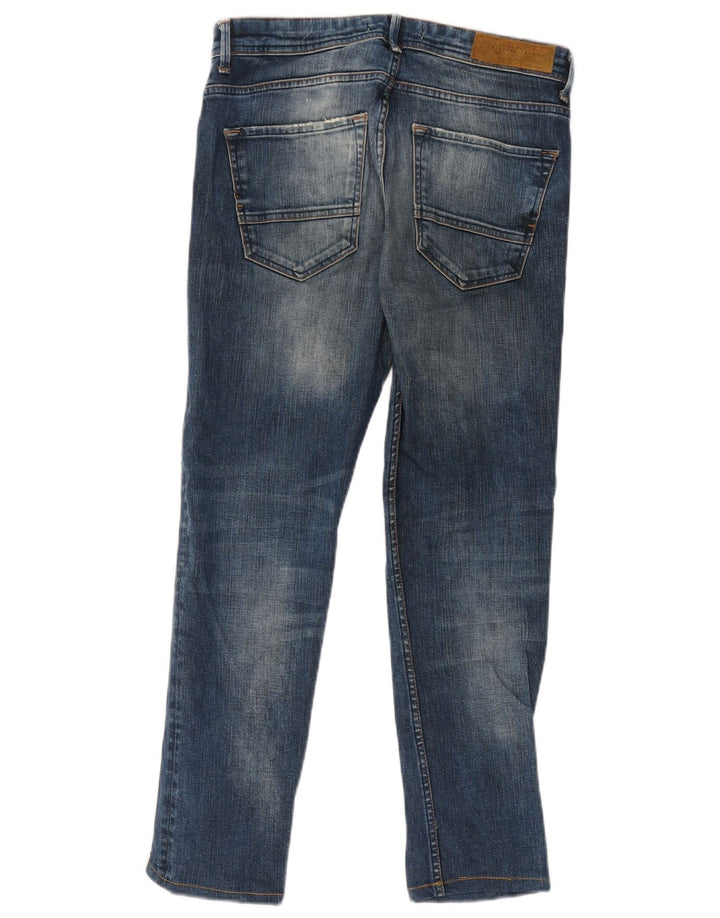 Zara Jean skinny pour homme EU 40 Medium W31 L27 Bleu