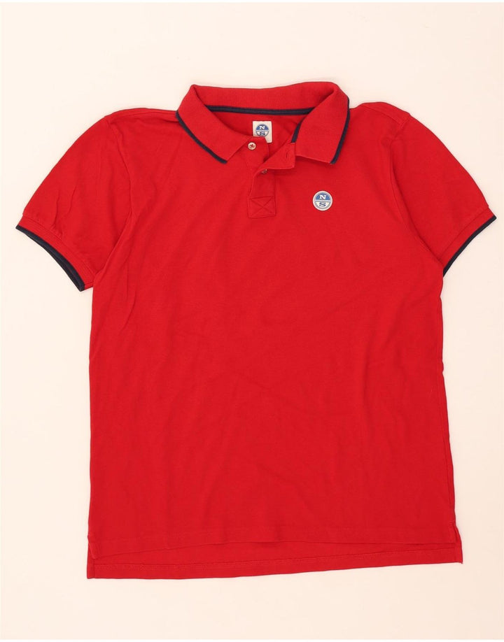 North Sails Polo Graphique Homme XL Rouge Rayé