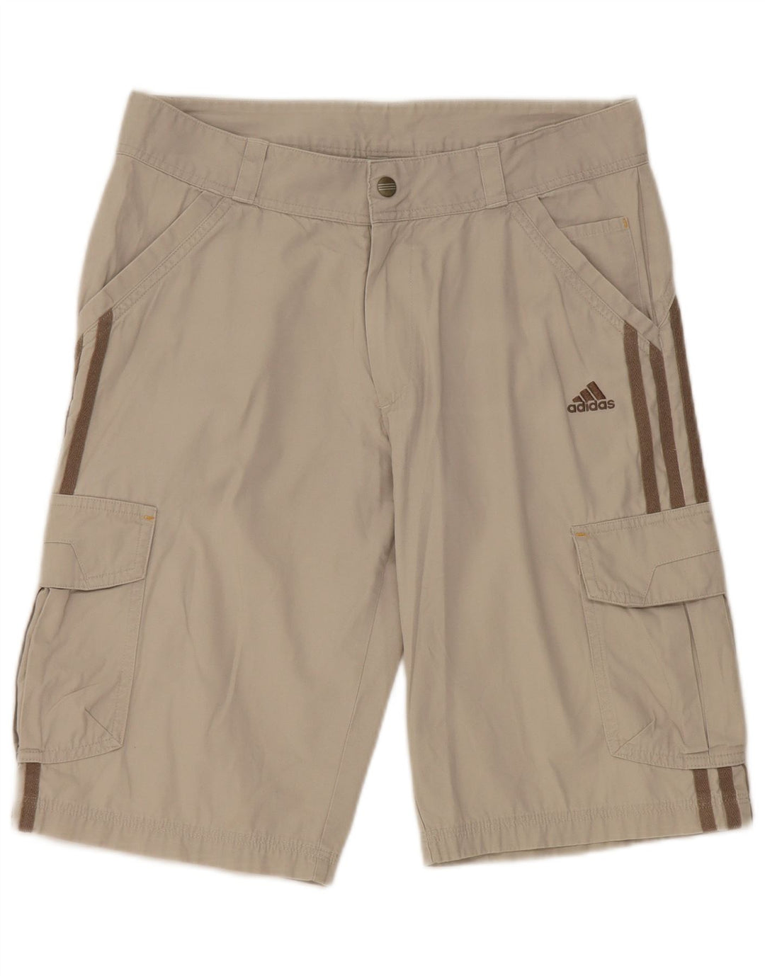 ADIDAS Short Cargo Garçon 13-14 ans W30 Gris Coton