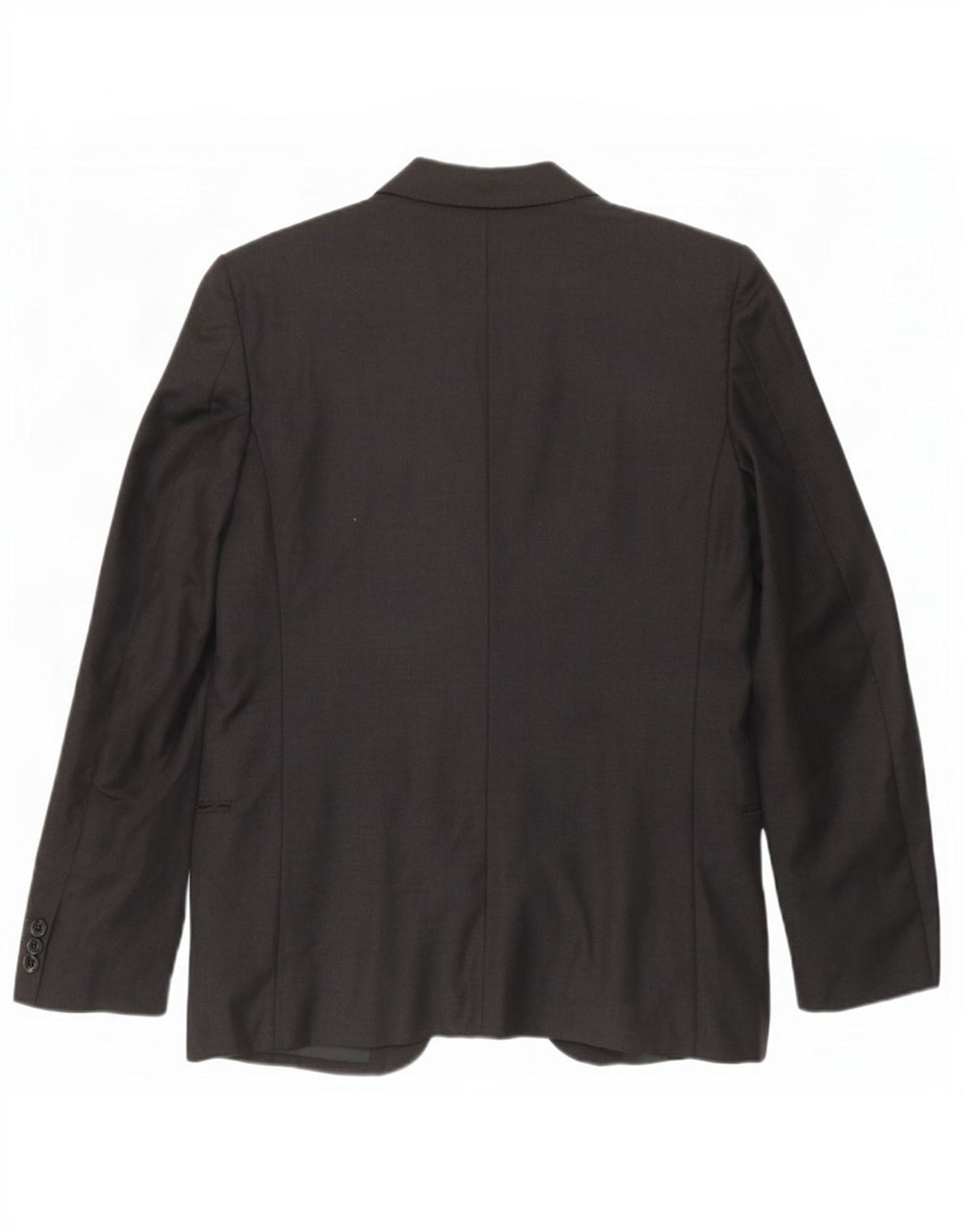 Valentino Veste Blazer 1 Bouton Homme IT 48 Gris Moyen Laine Vierge