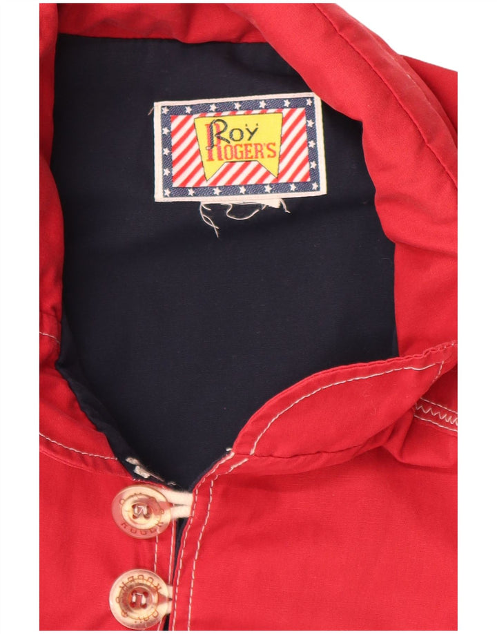 Roy Rogers Gilet à capuche pour homme UK 38 Rouge moyen