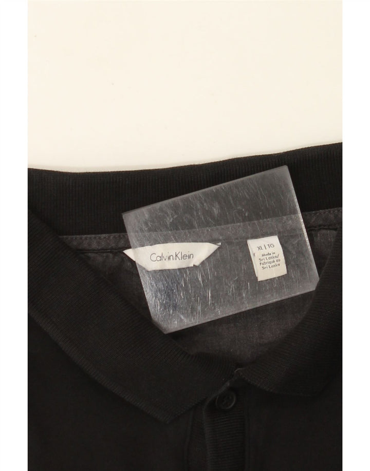 CALVIN KLEIN Polo Homme XL Noir