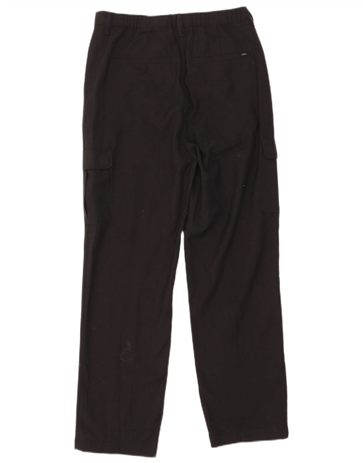 Vans Pantalon cargo droit pour homme Small W29 L28 Noir Polyester