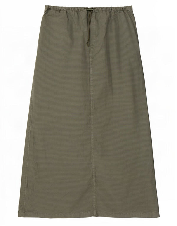 Zara Womens Maxi Skirt Medium W28 Khaki
