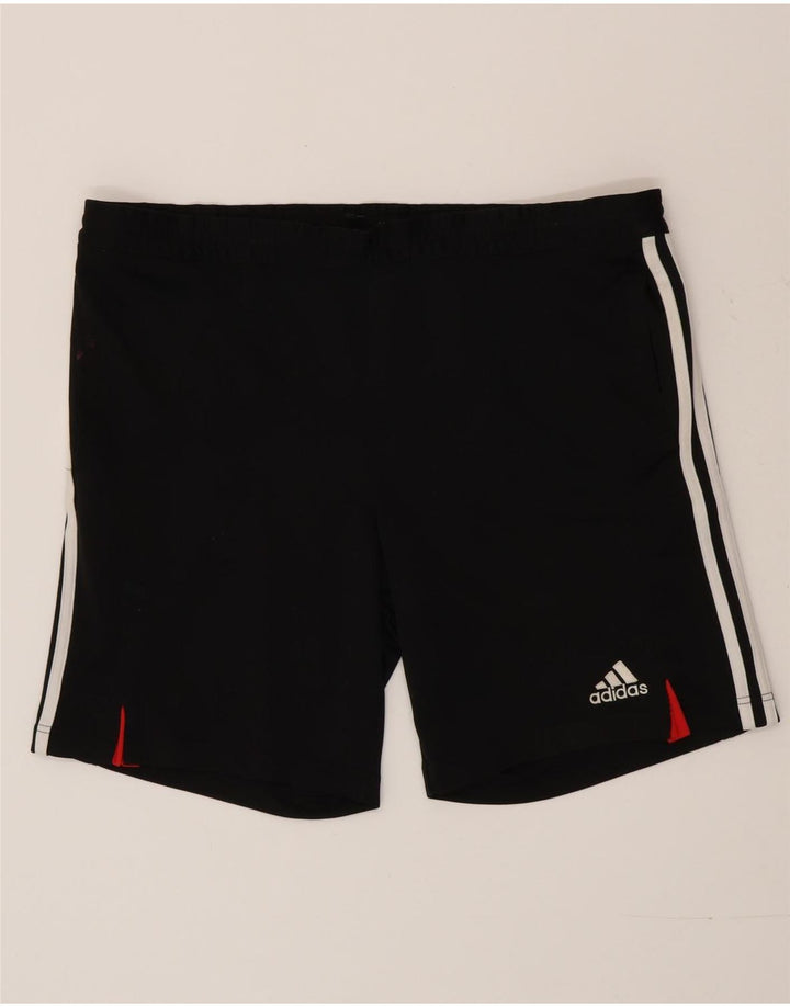 Adidas Short de sport pour homme Large Noir Polyester