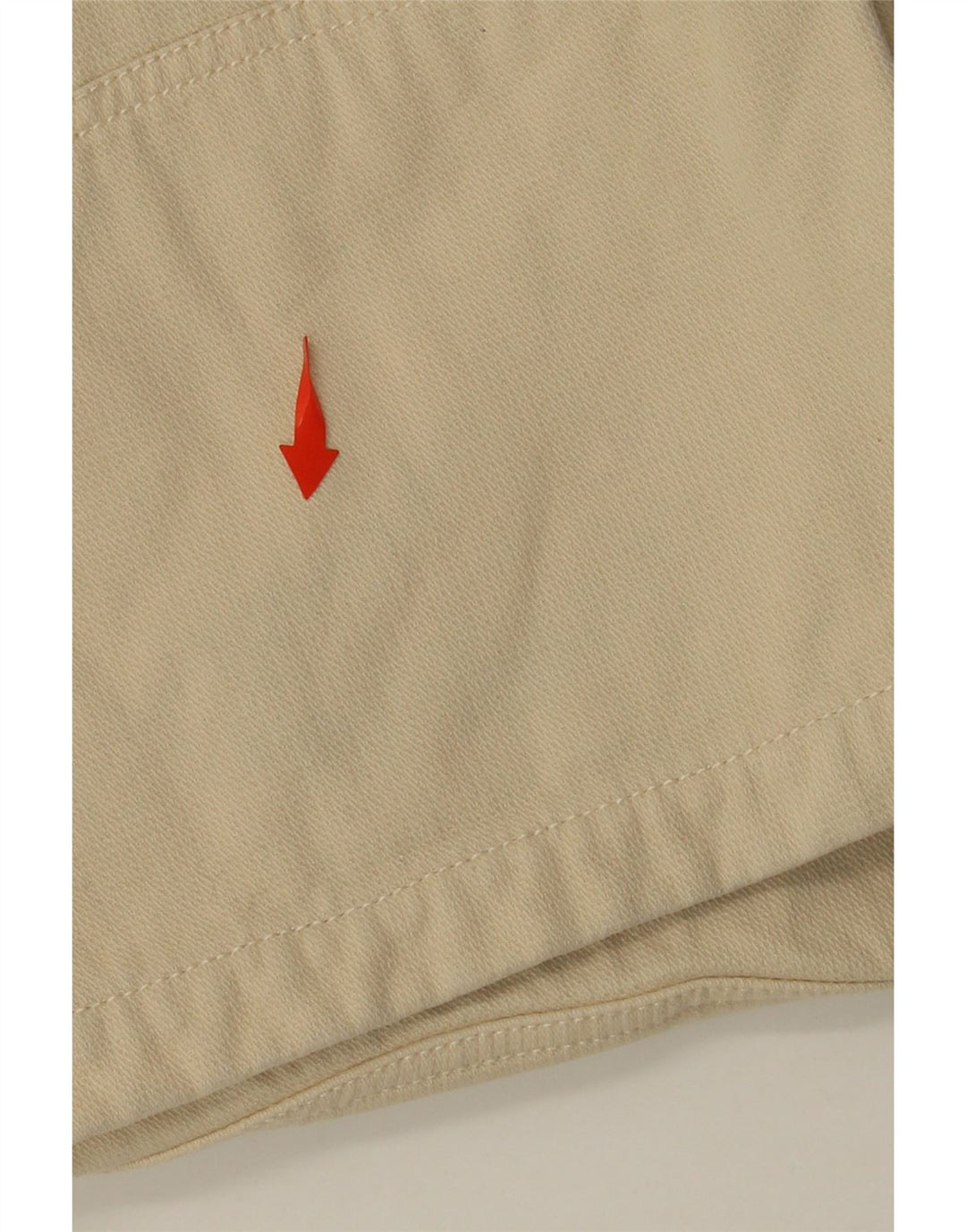 KAPPA Pantalon décontracté droit graphique pour homme XL W38 L35 Beige Coton