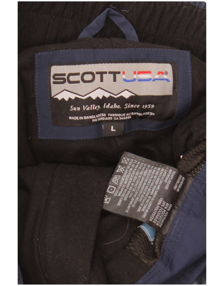 Scott Pantalon de ski homme Large Bleu Marine Polyester