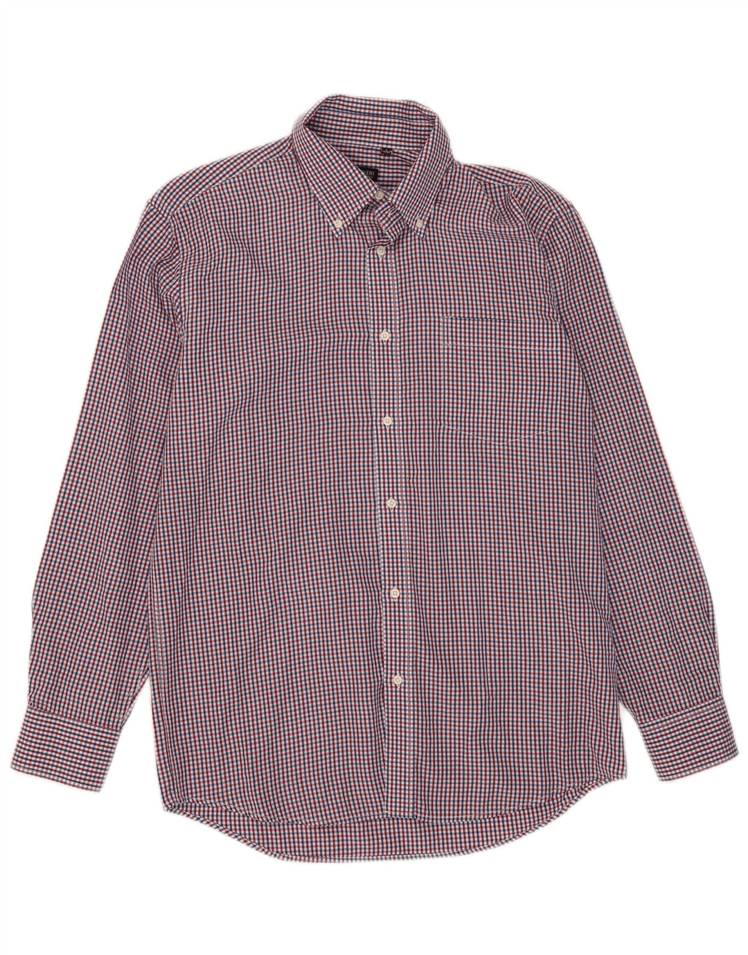 Coveri Chemise Homme Taille 41/42 Grand Vichy Multicolore Polyester