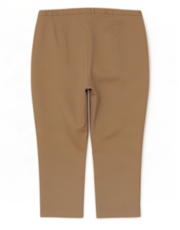 Marks & Spencer Pantalon Capri Femme W32 L18 Beige