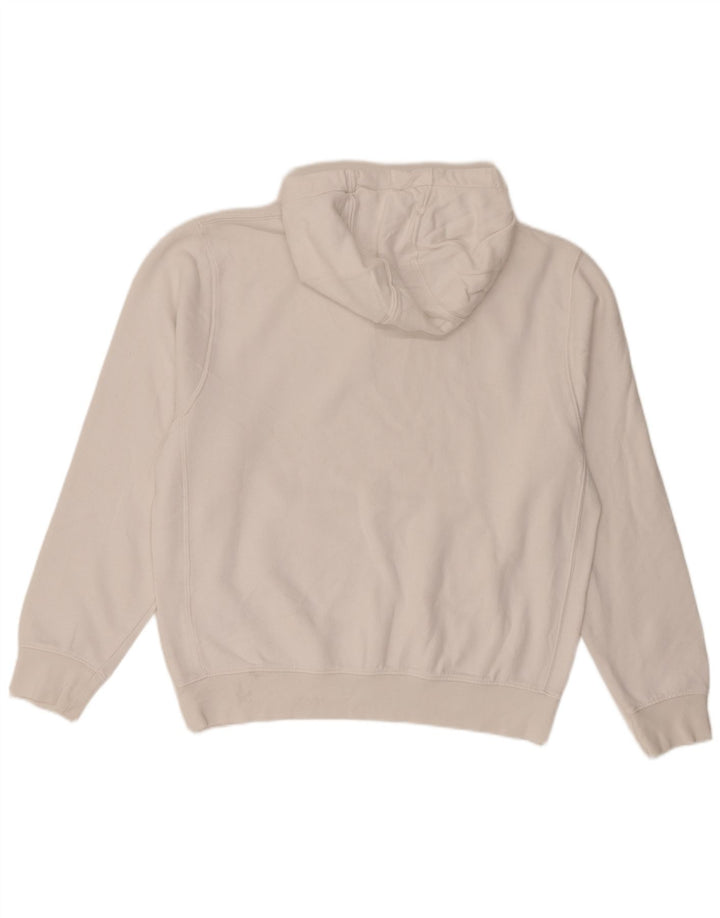 Nike Pull à capuche graphique en coton blanc moyen pour homme