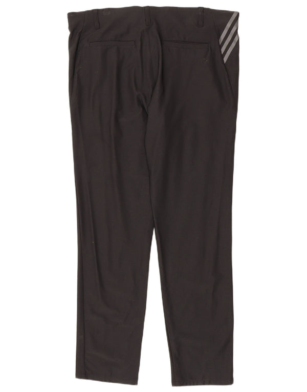 Adidas Pantalon Chino Slim Homme W36 L32 Nylon Noir