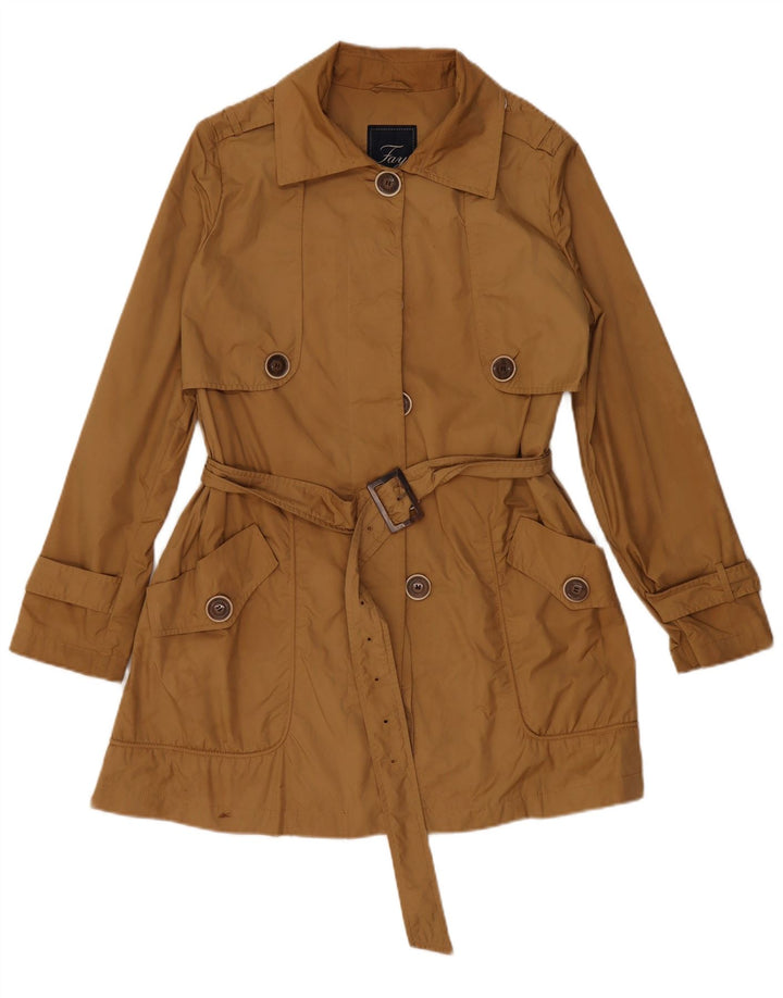 Fay Trench Femme UK 20 2XL Beige Polyester