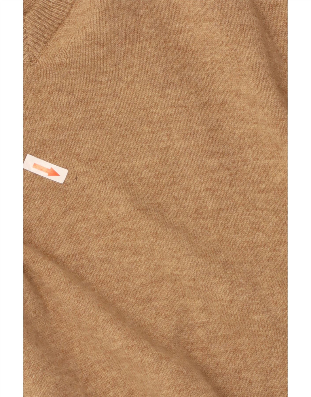 Massimo Dutti Pull Col V Homme XL Laine Beige